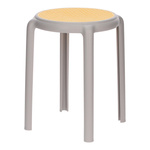 Stołek Zula szary
