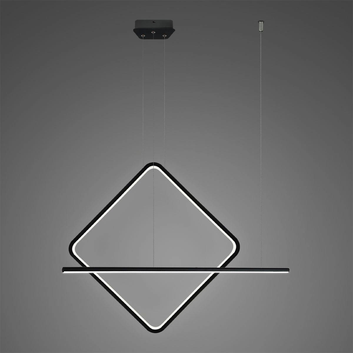 Lampa wisząca Linea No.4 A 80cm czarna