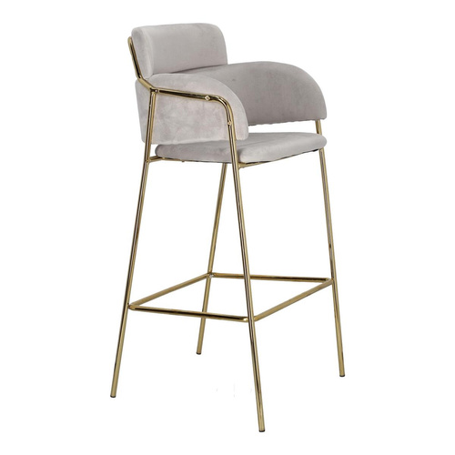 Krzesło barowe Harmony szare