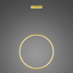 Lampa wisząca Ledowe Okręgi No.1 X 100cm 4k złota Dali