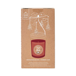 Świeca zapachowa świąteczna karuzela      czerwona