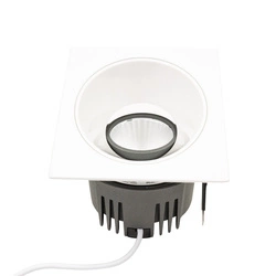 Lampa podtynkowa biała LED 20W LDC207