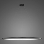 Lampa wisząca Ledowe Okręgi No.1 180cm 3k czarna ściemnialna  