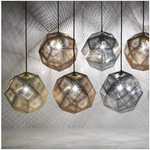 Lampa wisząca FUTURI STAR chrom 32 cm