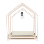 Zestaw 3 półek Domek różowy