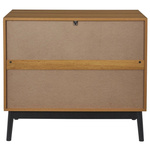 Komoda Felix 3 szuflady jodełka           naturalny