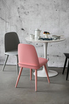 Krzesło Rosse różowe