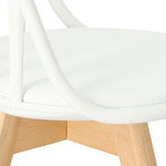 Krzesło Sirena białe