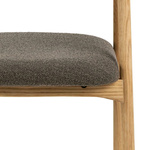 Krzesło Addi  brązowe/ dąb Monza 40