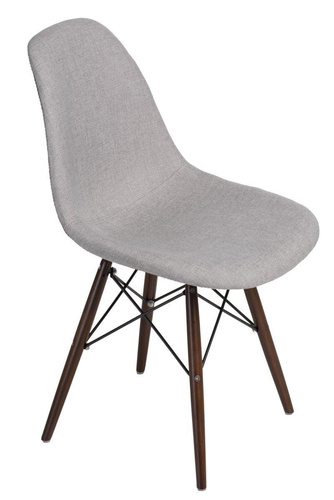 Krzesło P016W Pattern szar-patch /dark