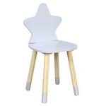 Krzesło dziecięce Puppe szare