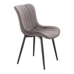 Krzesło Roxino VIC szare pasy pionowe