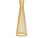 Lampa podłogowa FILO-1 czarno - złota 145 cm