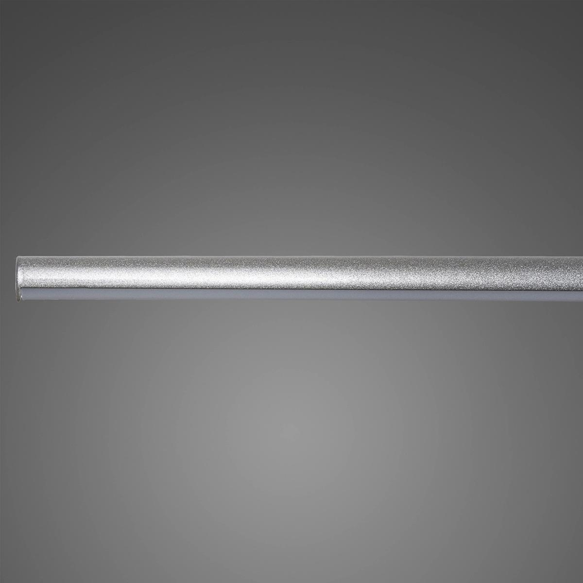 Hängeleuchte Linea No.1 120cm silber – Detailansicht