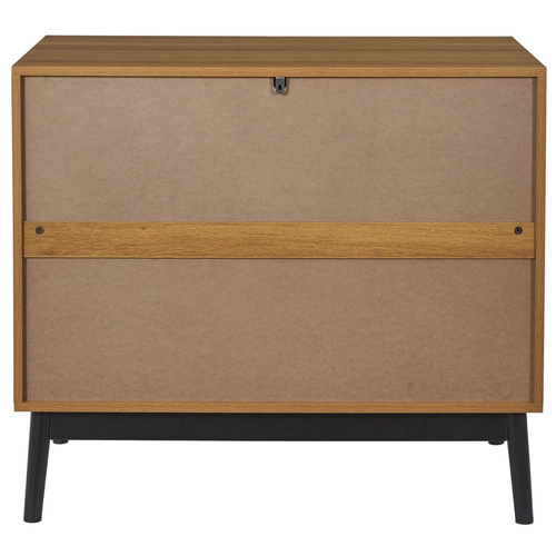 Komoda Felix 3 szuflady jodełka           naturalny