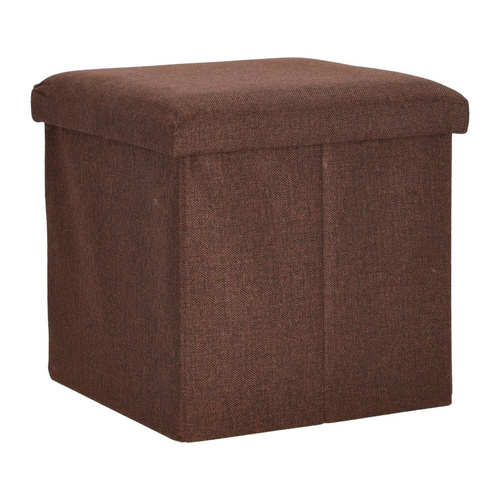 Pufa Intesi Vels Vintage brązowa