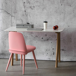 Krzesło Rosse różowe