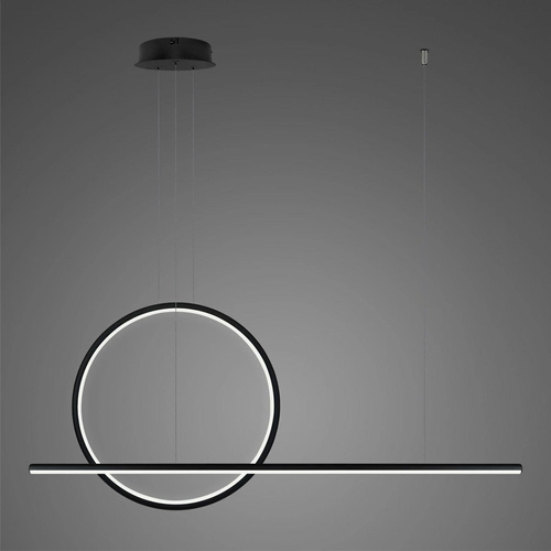 Lampa wisząca Linea No.2 100 40cm czarna 3k Dali