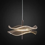 Lampa wisząca Mariposa różowe złoto 3000K