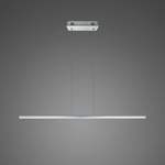 Lampa wisząca Linea No.1 100cm 4k srebrna ściemnialna 