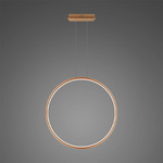 Lampa wisząca Ledowe Okręgi No.1 X 80cm 3k miedziana Dali