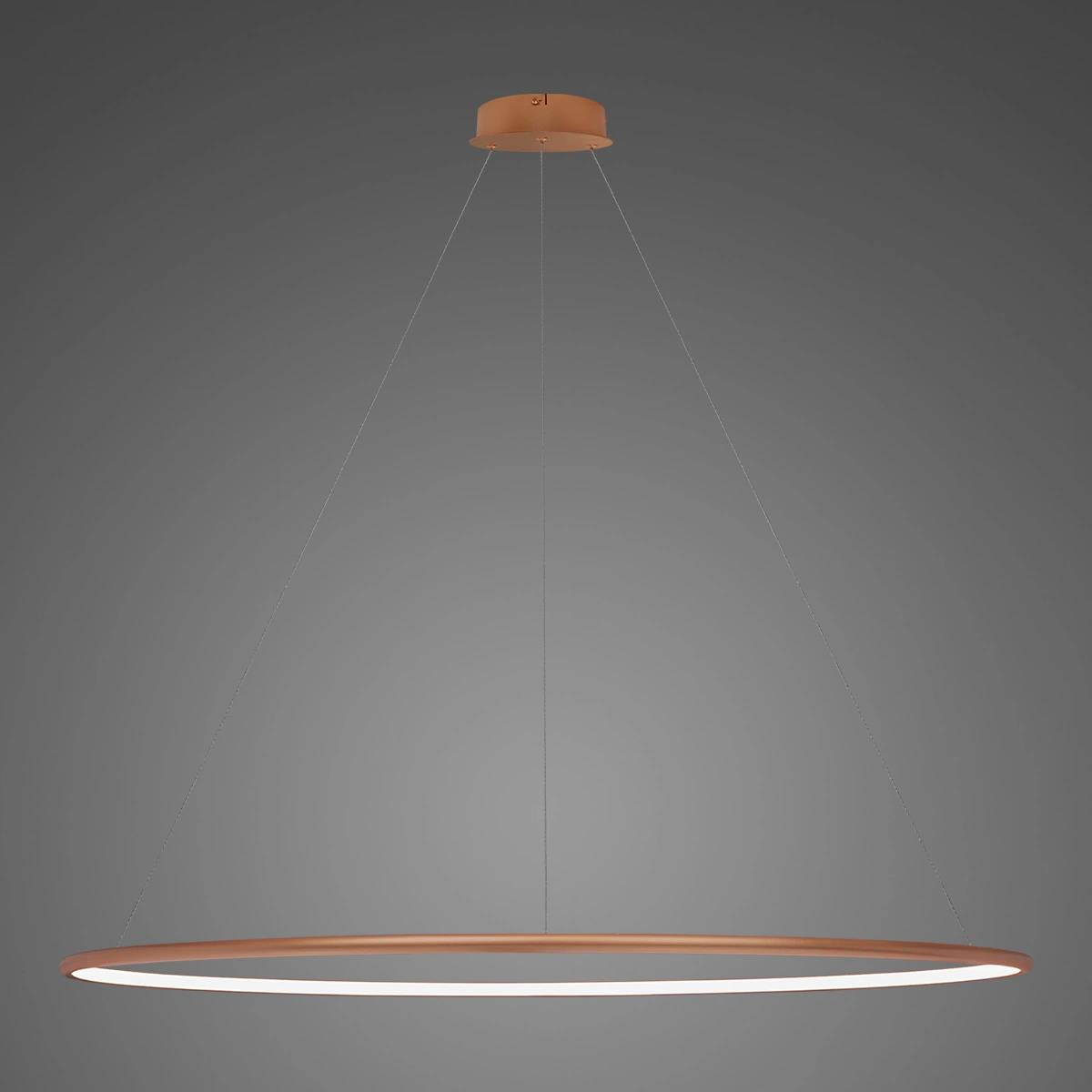 Moderne LED-Lampe Okręgi No.1 150cm 3k kupfer Dali
