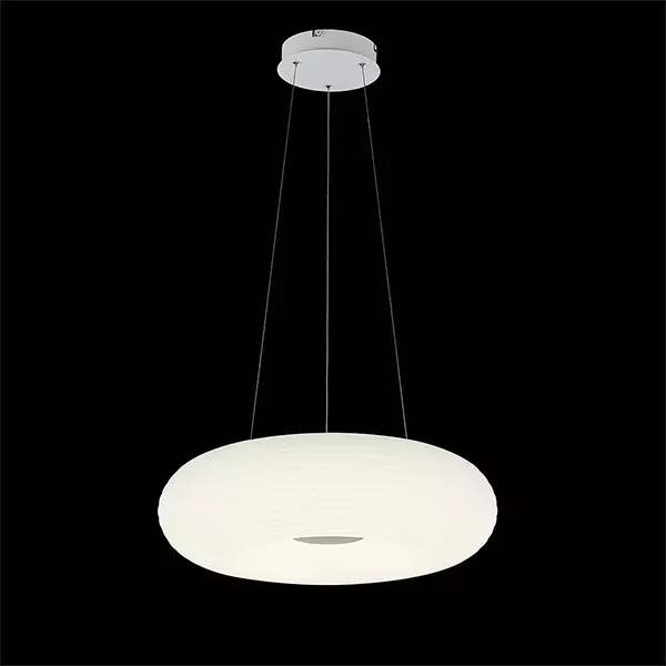 Nowoczesna lampa wisząca LED Cloud biała 6k – detal i funkcjonalność