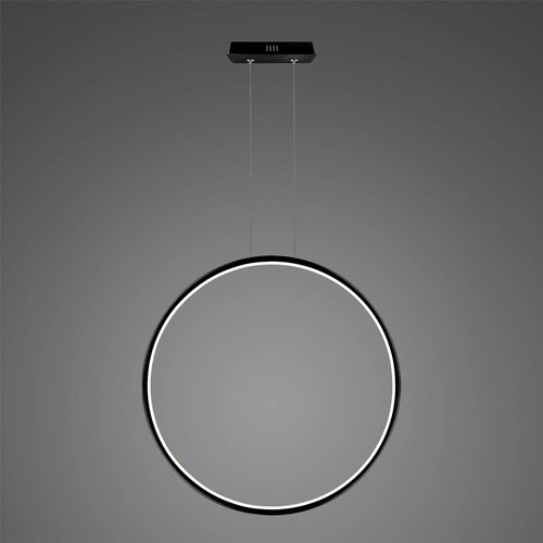 Lampa wisząca Ledowe Okręgi No.1 X 120cm 3k czarny