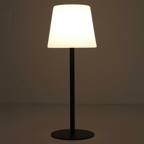 Lampa stołowa USB czarna