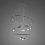 Lampa wisząca Ledowe Okręgi No.5 150cm 3k czarna Dali
