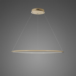 Lampa wisząca Ledowe Okręgi No.1 60cm 3k mocha