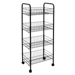 Wózek Pratic czarny metalowy