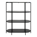 Regał Vita owalny czarny