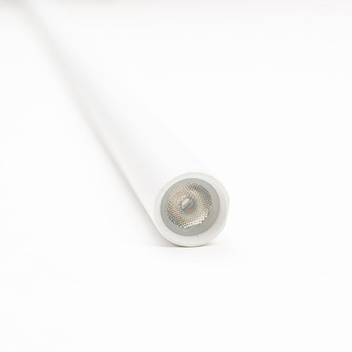 Ultra cieńka lampa wisząca Led tuba LPL201-WT