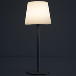 Lampa stołowa USB biała