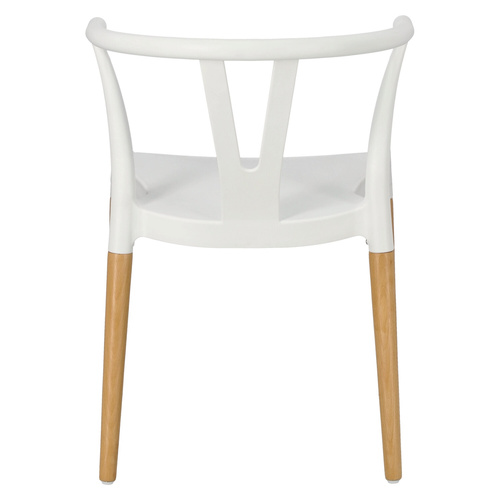 Krzesło Wicker PP Simplet białe