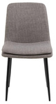 Krzesło Becca szare tkanina Basel 34FR