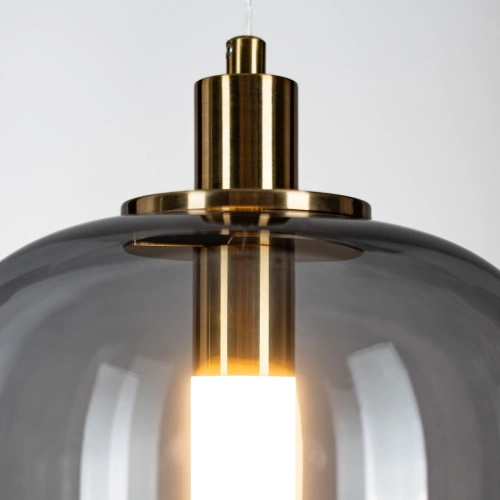  Lampa wisząca - Polar dymiony/szary