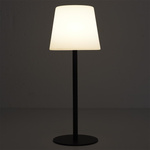 Lampa stołowa USB czarna