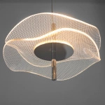 Lampa wisząca chrom Mariposa 3000K