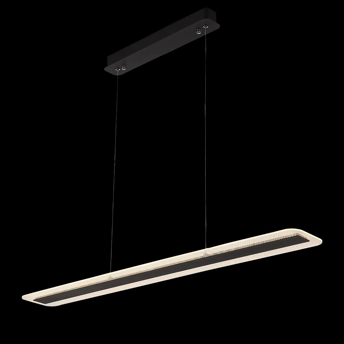 Acrilico No.1 Pendelleuchte Schwarz – modernes Design