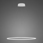 Lampa wisząca Ledowe Okręgi No.1 60cm 2700k biała ściemnialna