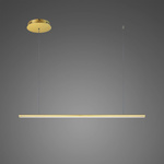 Lampa wisząca Linea No.1B 100cm 4k złota 