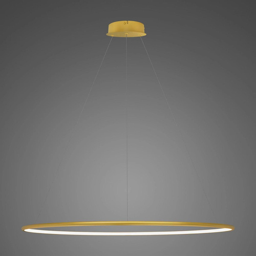 Lampa wisząca Ledowe Okręgi No.1 120cm 3k złota Dali