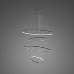 Lampa wisząca Ledowe Okręgi No.4 100cm czarna 4k Dali