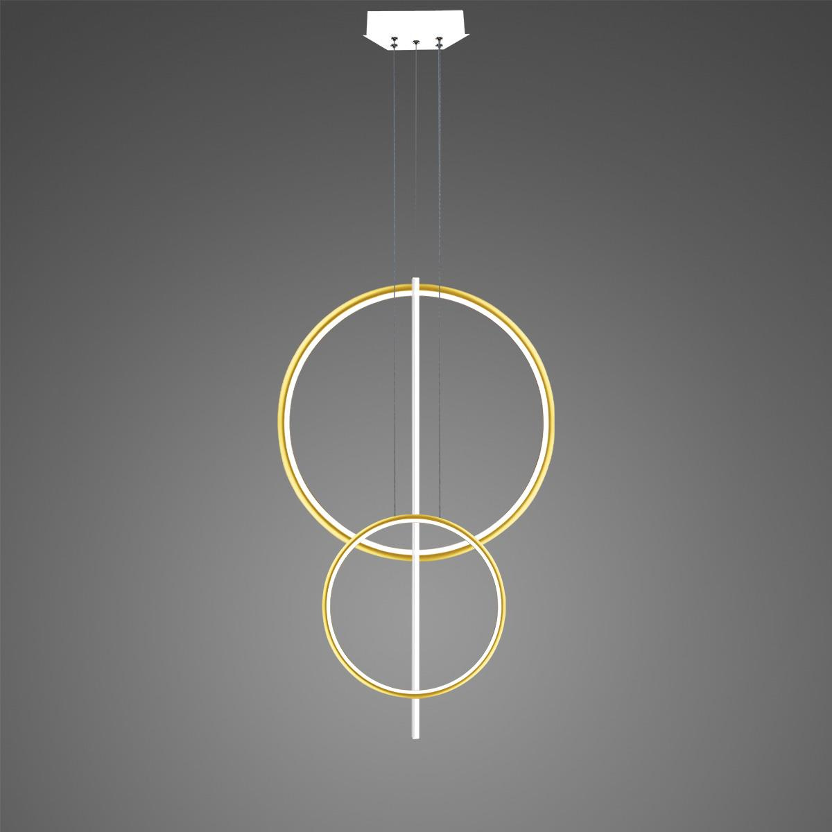 Hängeleuchte Linea No.5 Gold-Weiß - Bild 1