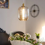  Lampa wisząca - Polar bursztynowy