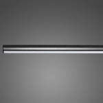 Lampa wisząca Linea No.2 80/180cm czarna 3k Dali
