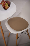 Poduszka na krzesło Side Chair beżowa
