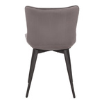 Krzesło Roxino VIC szare pasy pionowe